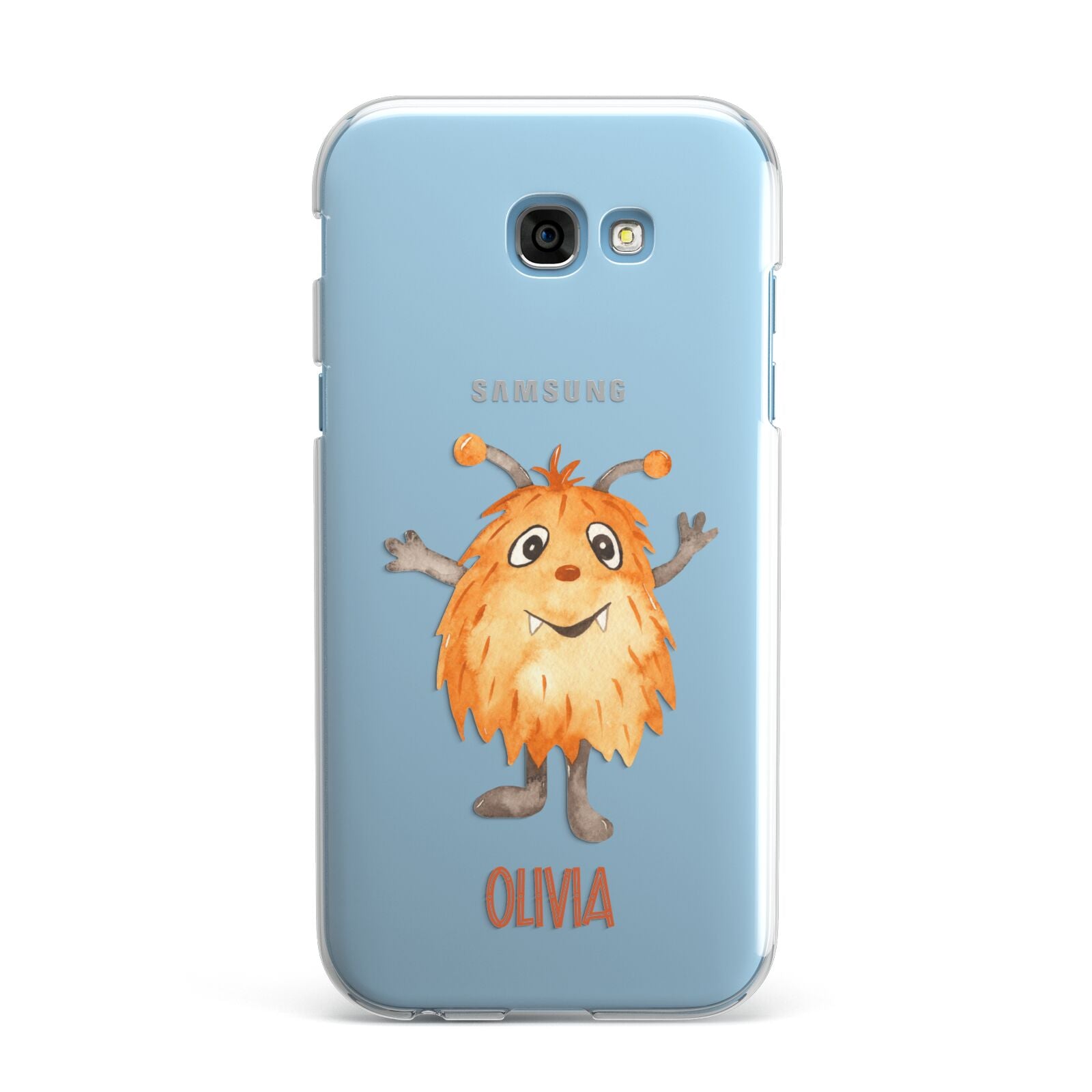 Hairy Halloween Monster Samsung Galaxy A7 2017 Case