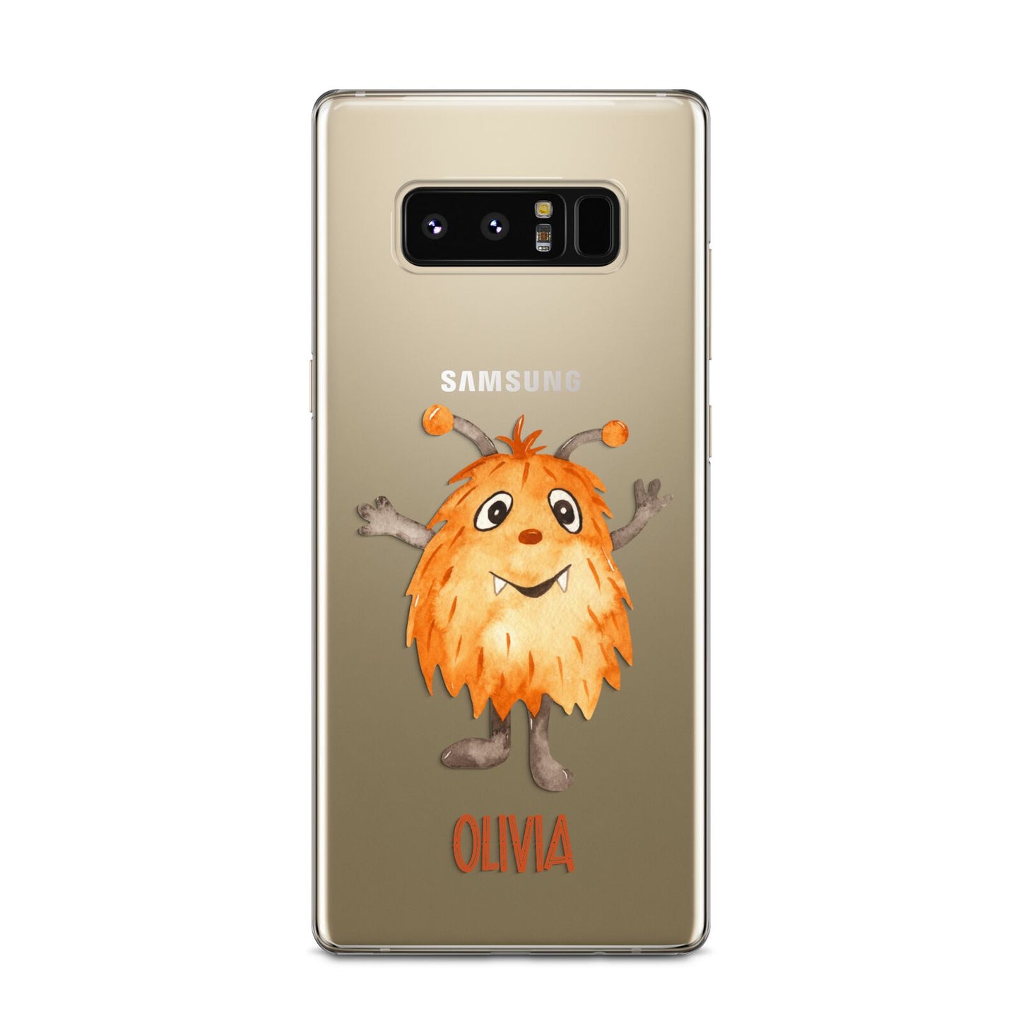 Hairy Halloween Monster Samsung Galaxy Note 8 Case