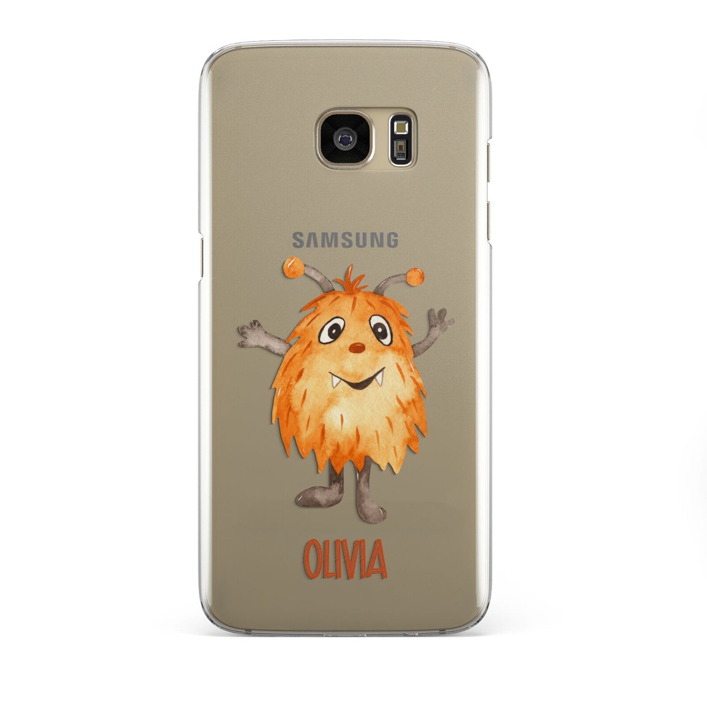 Hairy Halloween Monster Samsung Galaxy S7 Edge Case
