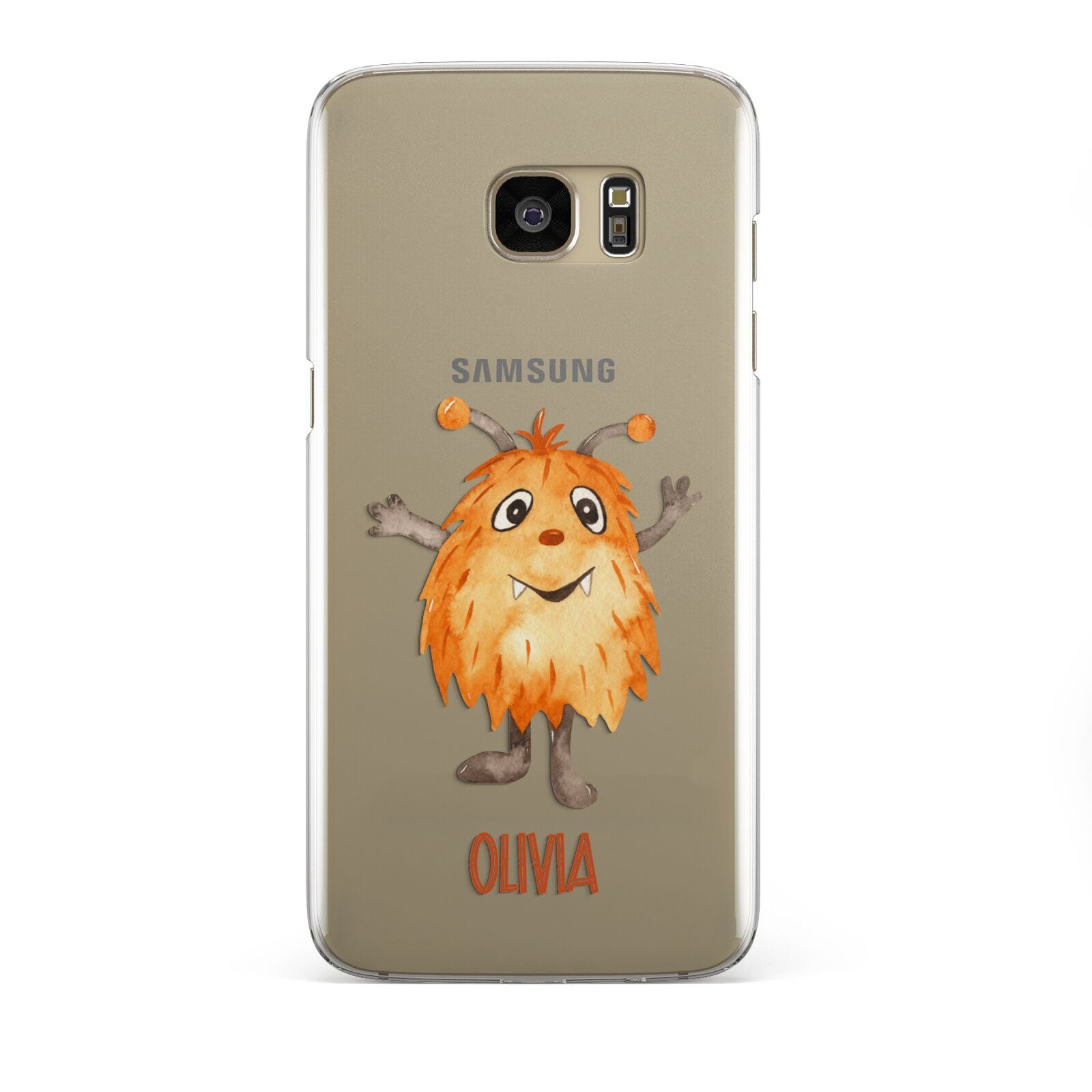 Hairy Halloween Monster Samsung Galaxy S7 Edge Case