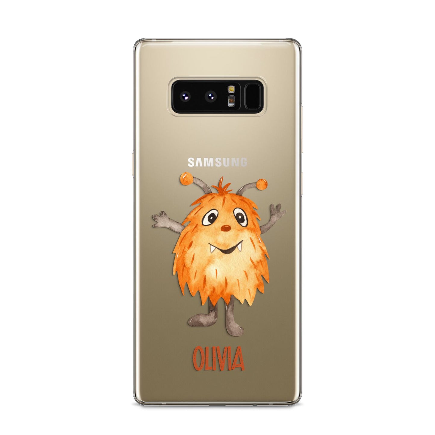 Hairy Halloween Monster Samsung Galaxy S8 Case