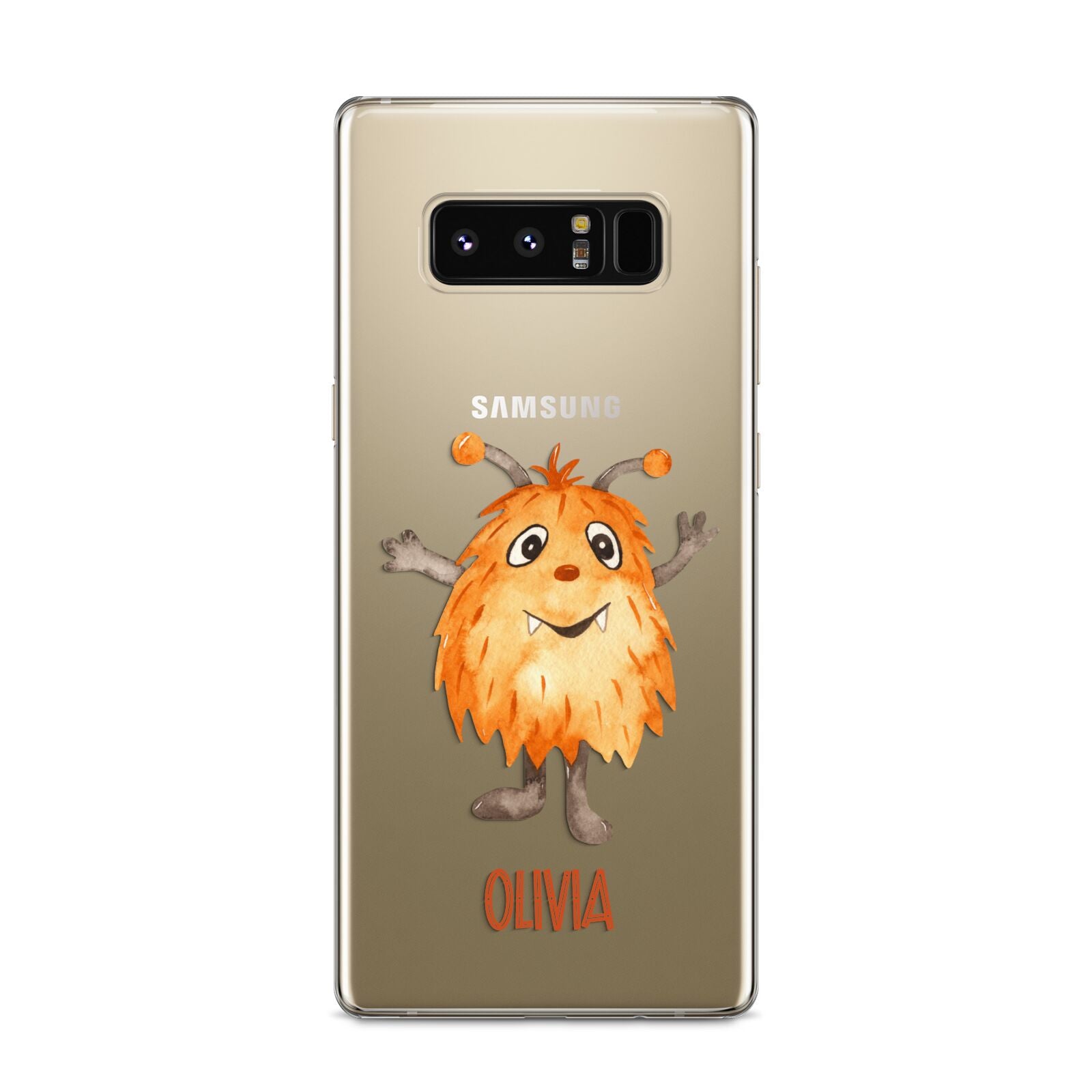 Hairy Halloween Monster Samsung Galaxy S8 Case