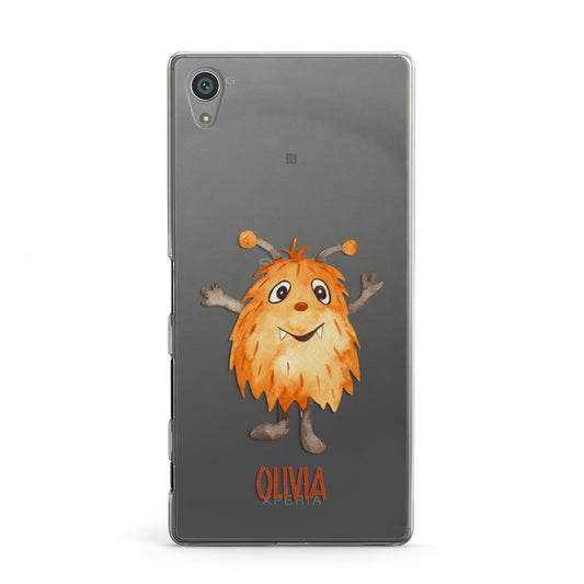 Hairy Halloween Monster Sony Xperia Case