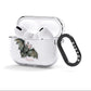 Halloween Bat AirPods Clear Case 3rd Gen Side Image