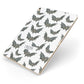 Halloween Bat Cloud Apple iPad Case on Gold iPad Side View