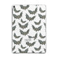 Halloween Bat Cloud Apple iPad Grey Case