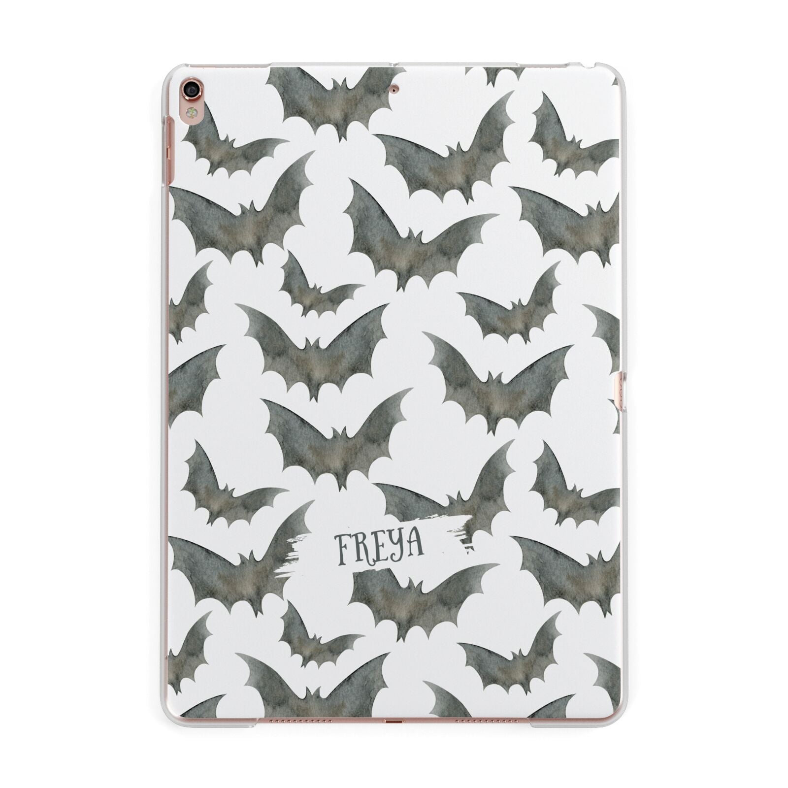 Halloween Bat Cloud Apple iPad Rose Gold Case