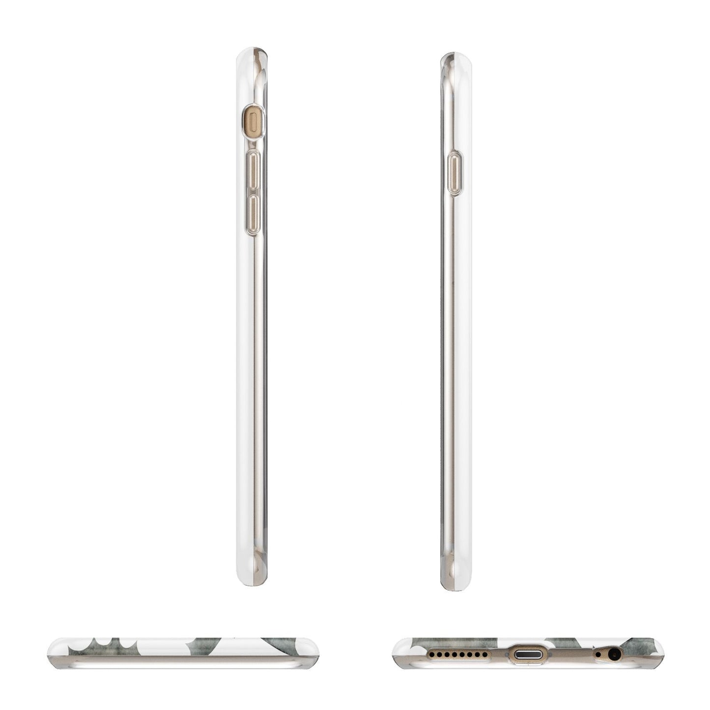 Halloween Bat Cloud Apple iPhone 6 Plus 3D Wrap Tough Case Alternative Image Angles