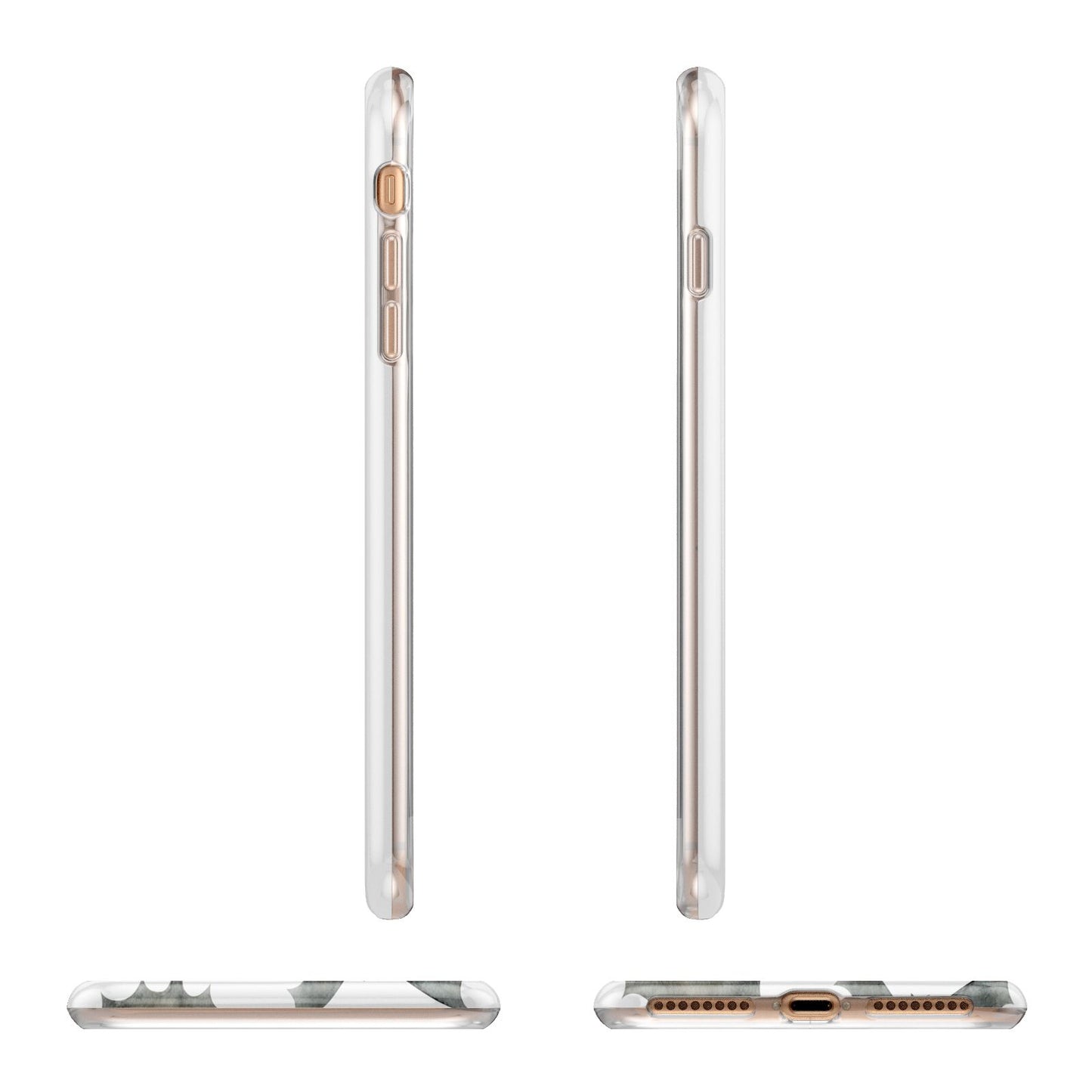 Halloween Bat Cloud Apple iPhone 7 8 Plus 3D Wrap Tough Case Alternative Image Angles