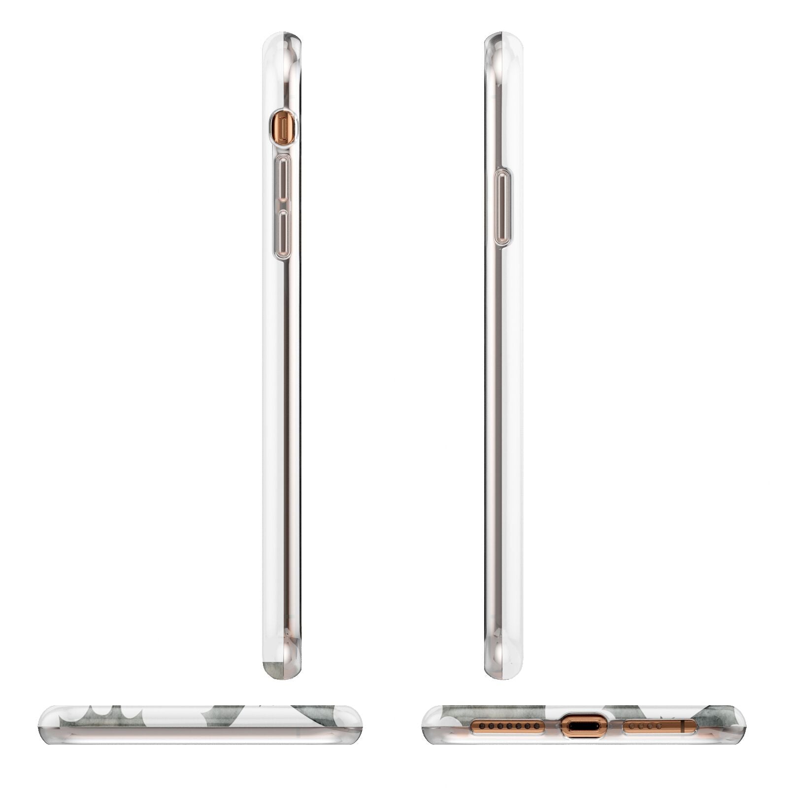 Halloween Bat Cloud Apple iPhone XS Max 3D Wrap Tough Case Alternative Image Angles