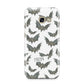 Halloween Bat Cloud Samsung Galaxy A3 2017 Case on gold phone