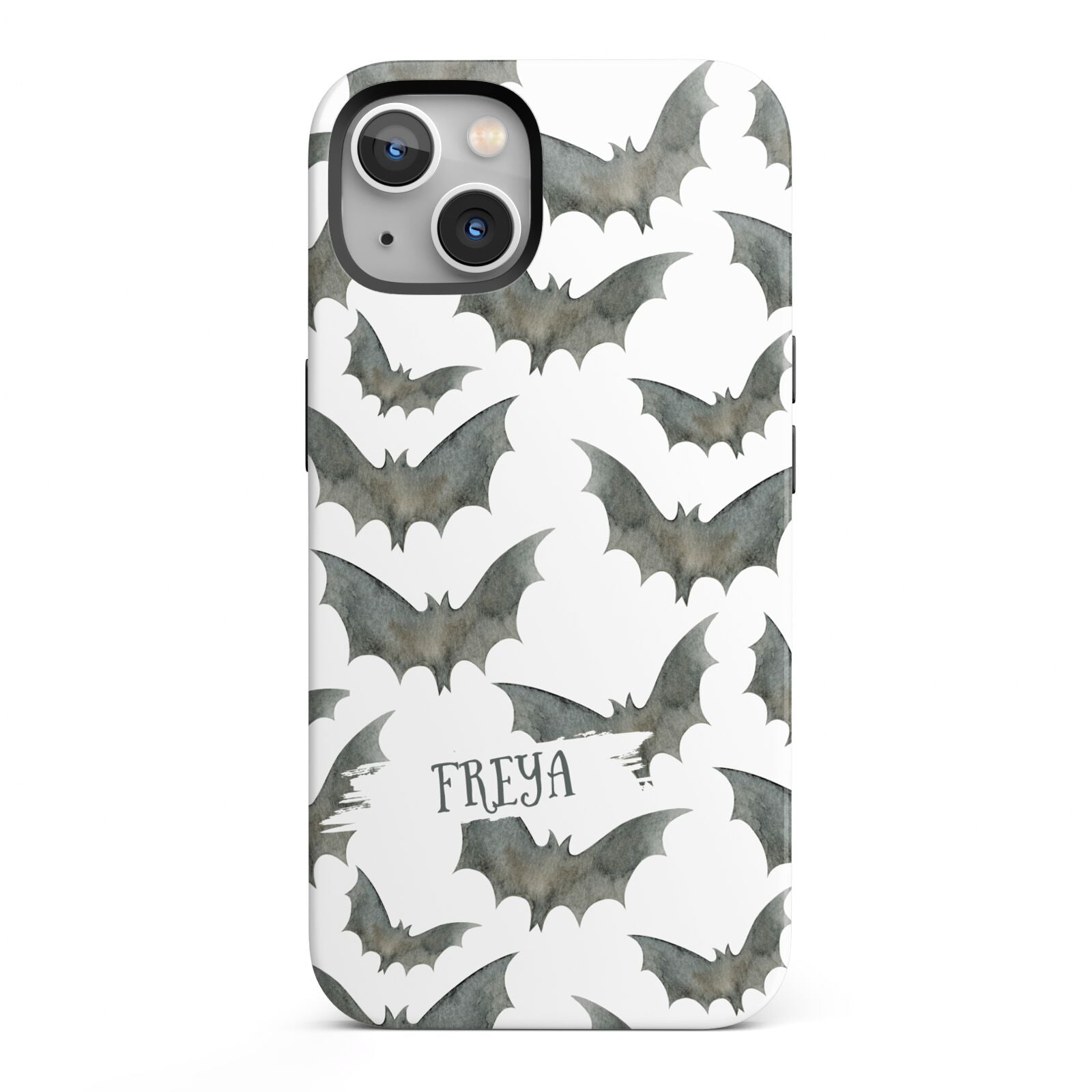 Halloween Bat Cloud iPhone 13 Full Wrap 3D Tough Case