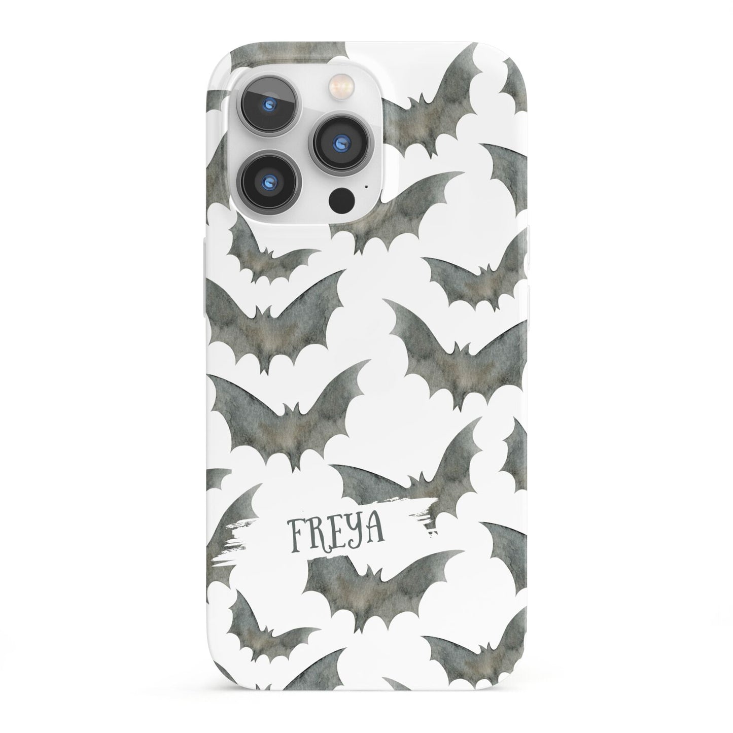 Halloween Bat Cloud iPhone 13 Pro Full Wrap 3D Snap Case
