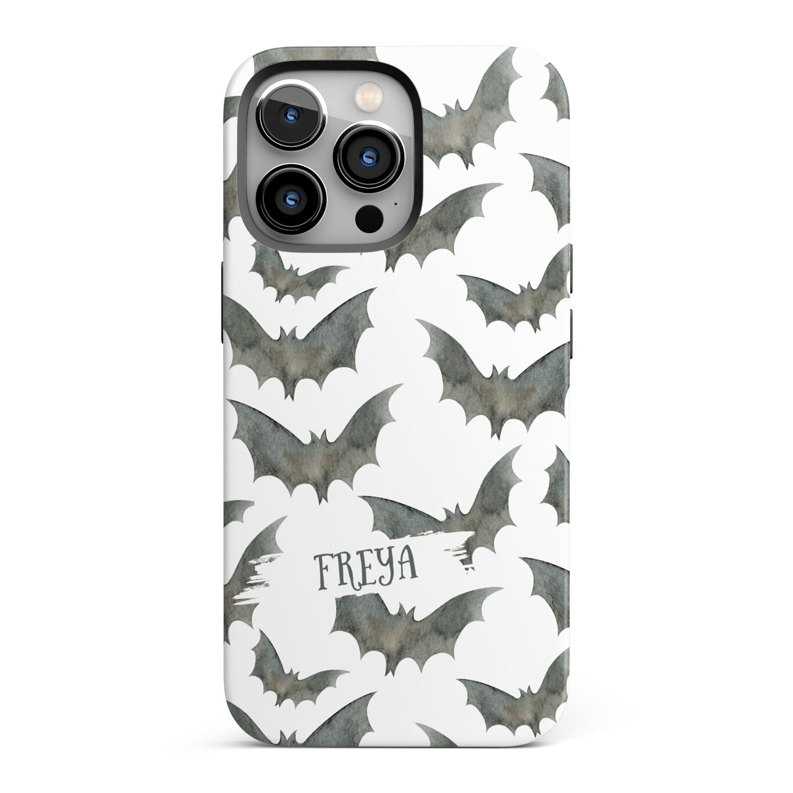 Halloween Bat Cloud iPhone 13 Pro Full Wrap 3D Tough Case