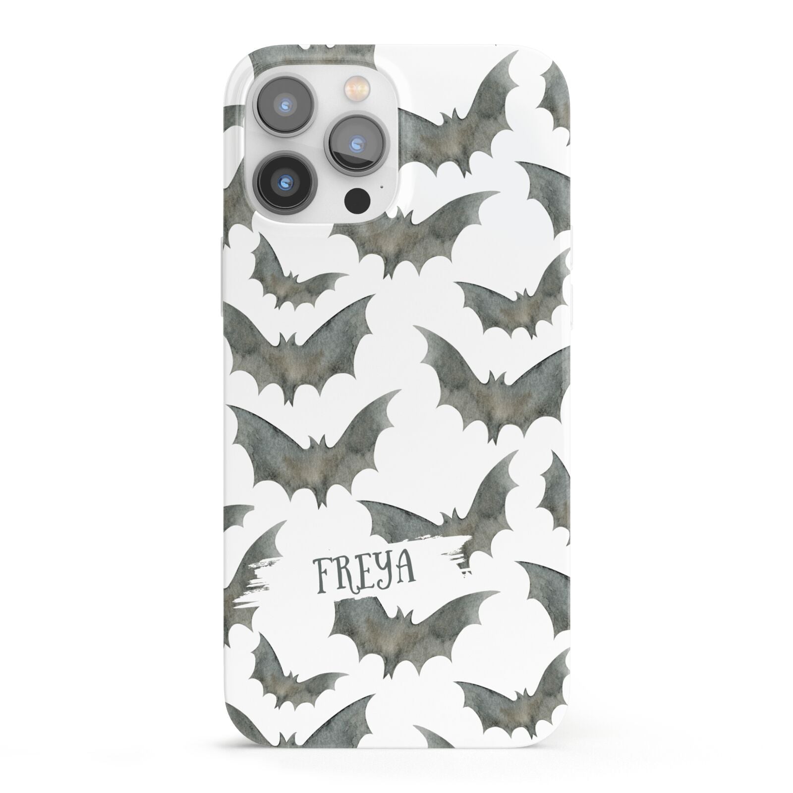 Halloween Bat Cloud iPhone 13 Pro Max Full Wrap 3D Snap Case