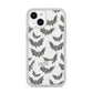 Halloween Bat Cloud iPhone 14 Clear Tough Case Starlight
