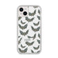 Halloween Bat Cloud iPhone 14 Plus Clear Tough Case Starlight