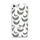 Halloween Bat Cloud iPhone 7 Bumper Case on Silver iPhone