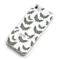 Halloween Bat Cloud iPhone 8 Bumper Case on Silver iPhone Alternative Image