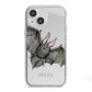 Halloween Bat iPhone 13 Mini TPU Impact Case with White Edges