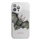 Halloween Bat iPhone 13 Pro Max TPU Impact Case with White Edges