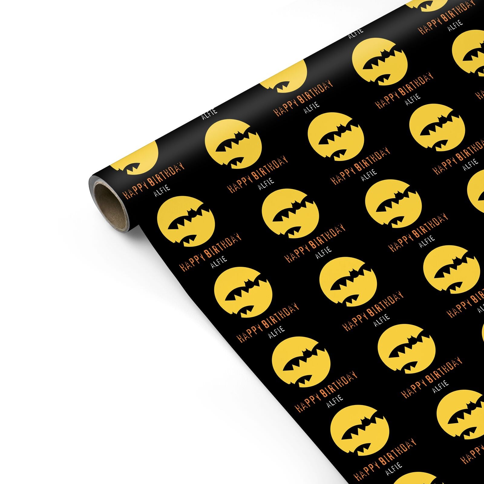 Halloween Birthday Personalised Personalised Gift Wrap
