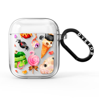 Halloween Cakes and Candy AirPods Clear Case