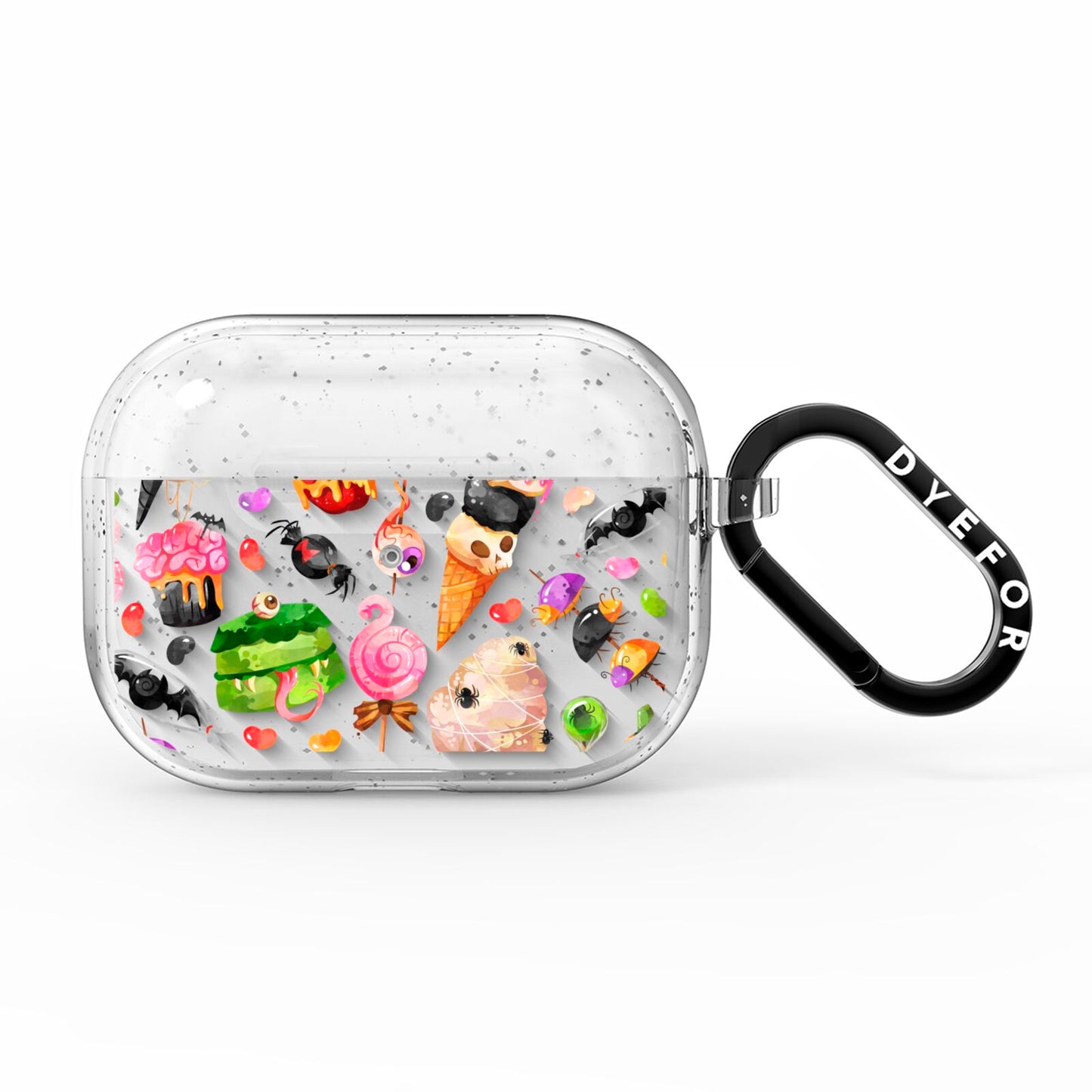 Halloween Cakes and Candy AirPods Pro Glitter Case