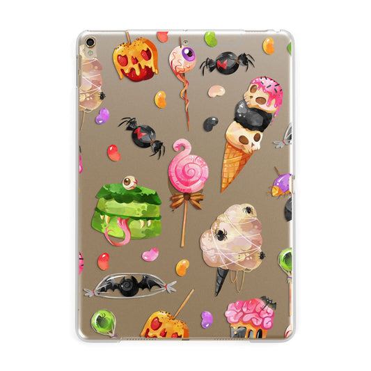 Halloween Cakes and Candy Apple iPad Gold Case