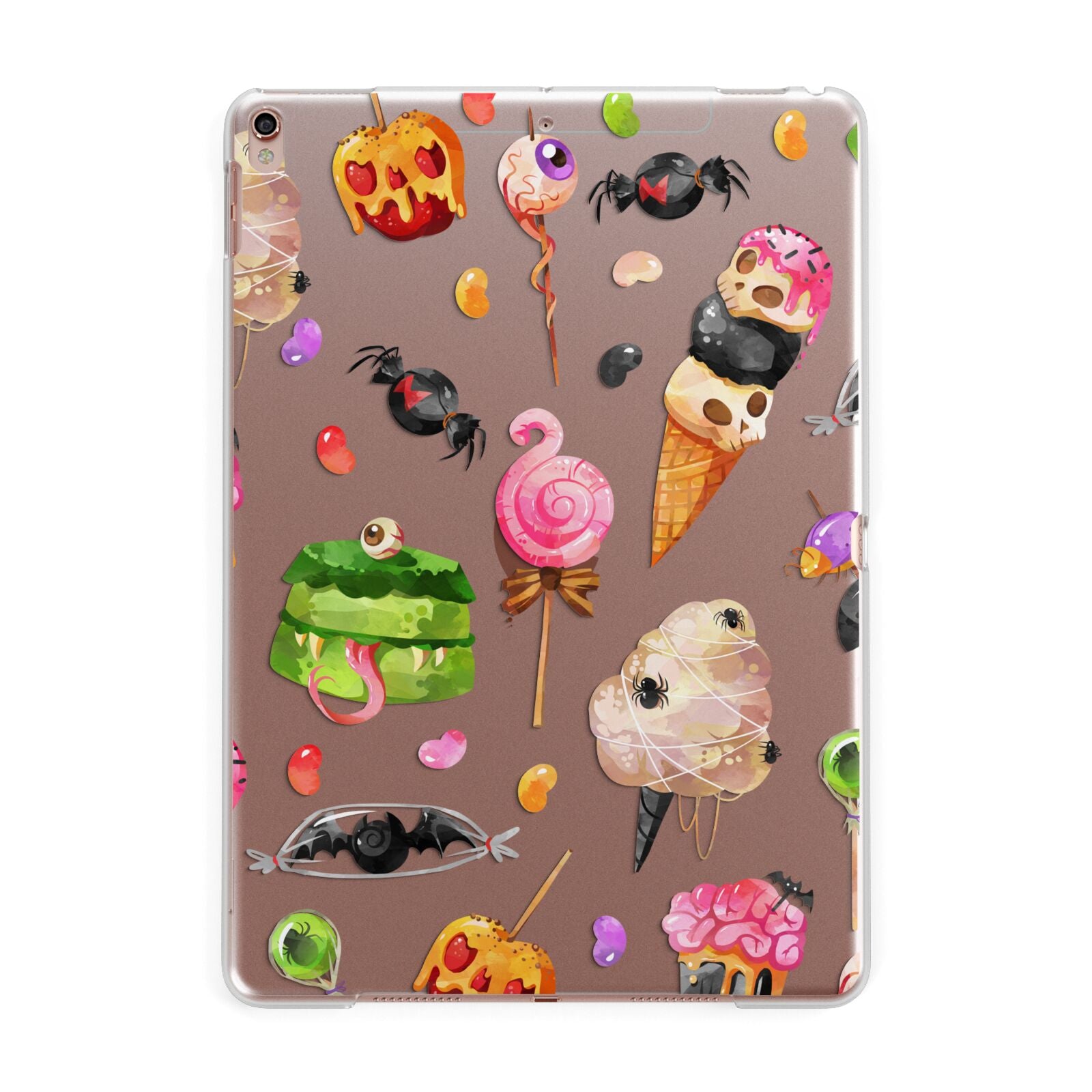 Halloween Cakes and Candy Apple iPad Rose Gold Case