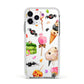 Halloween Cakes and Candy Apple iPhone 11 Pro in Silver with White Impact Case