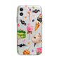 Halloween Cakes and Candy Apple iPhone 11 in White with Bumper Case