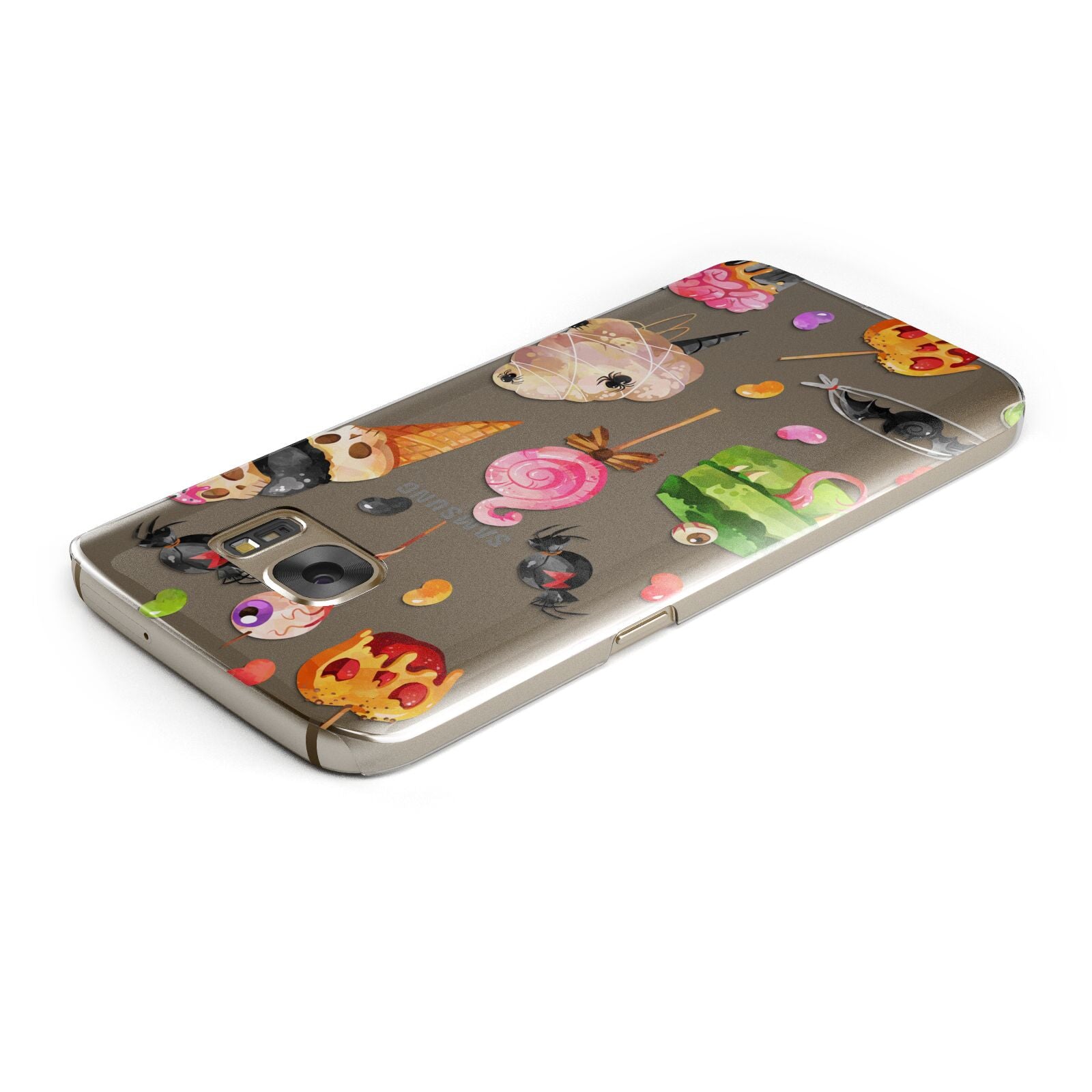Halloween Cakes and Candy Samsung Galaxy Case Top Cutout