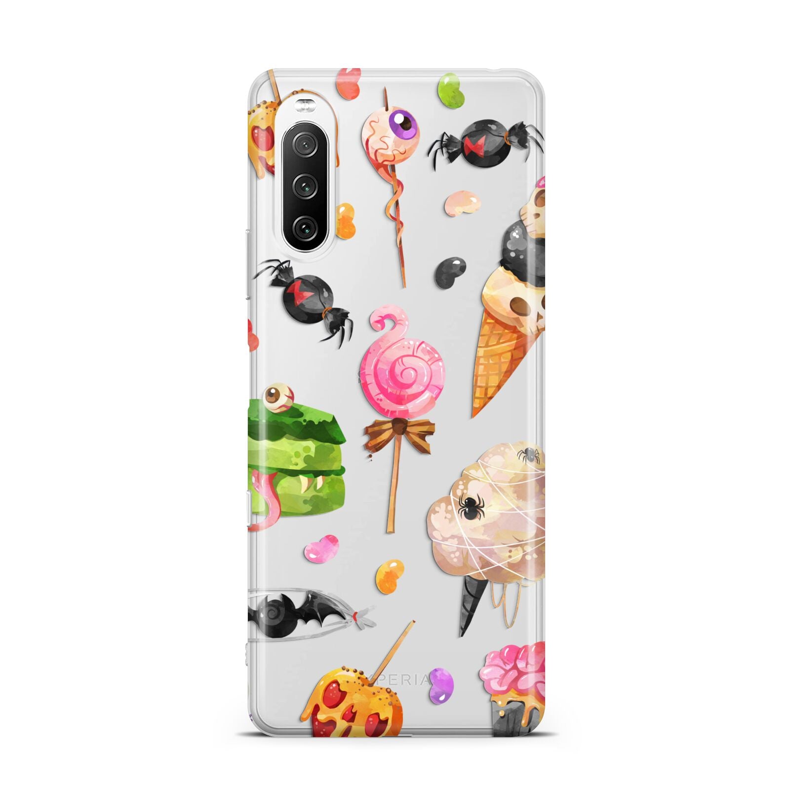 Halloween Cakes and Candy Sony Xperia 10 III Case
