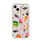 Halloween Cakes and Candy iPhone 14 Plus Glitter Tough Case Starlight