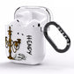 Halloween Candelabra Custom AirPods Clear Case Side Image