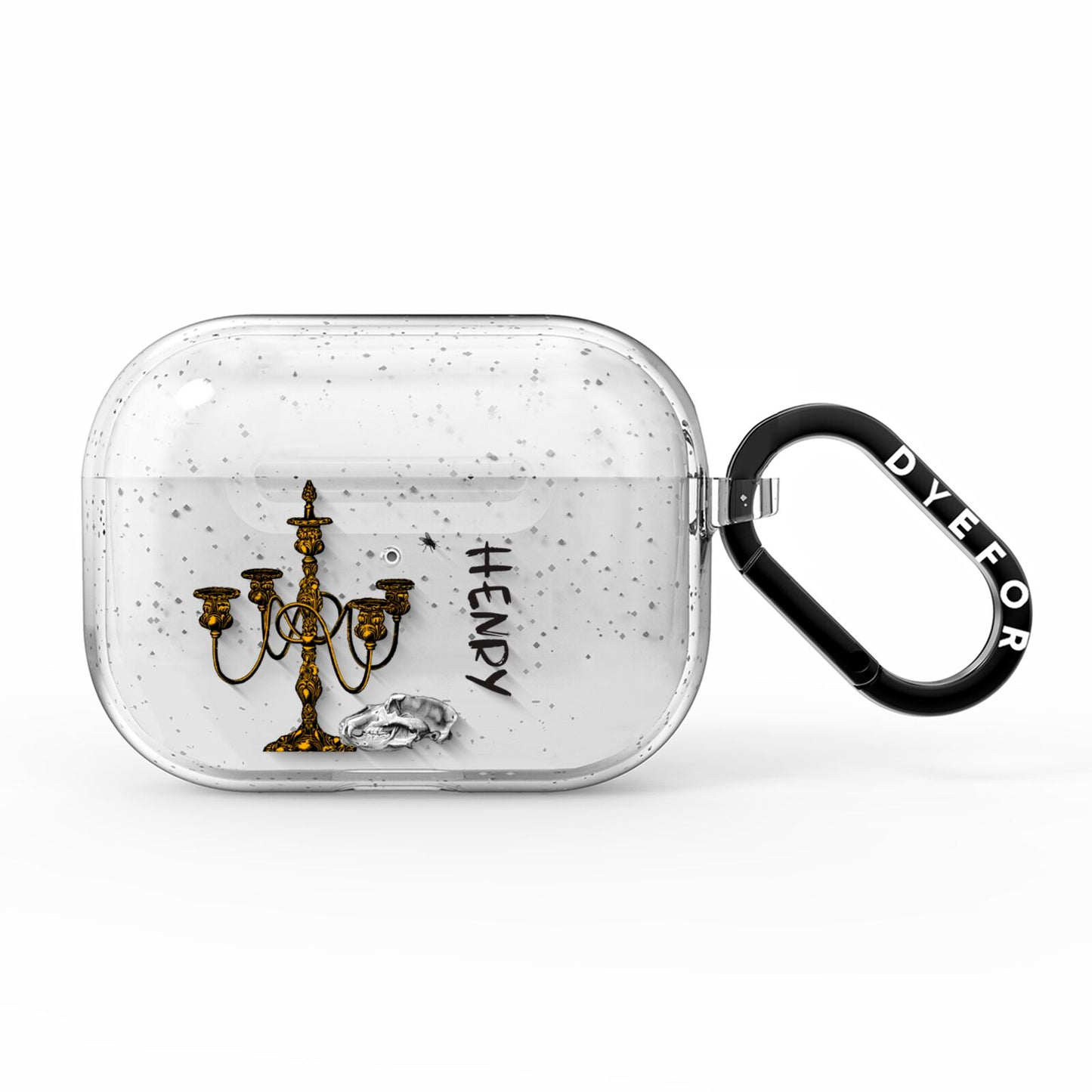 Halloween Candelabra Custom AirPods Pro Glitter Case