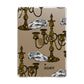 Halloween Candelabra Custom Apple iPad Gold Case