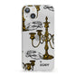 Halloween Candelabra Custom iPhone 13 Clear Bumper Case