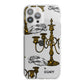 Halloween Candelabra Custom iPhone 13 Pro Max TPU Impact Case with White Edges
