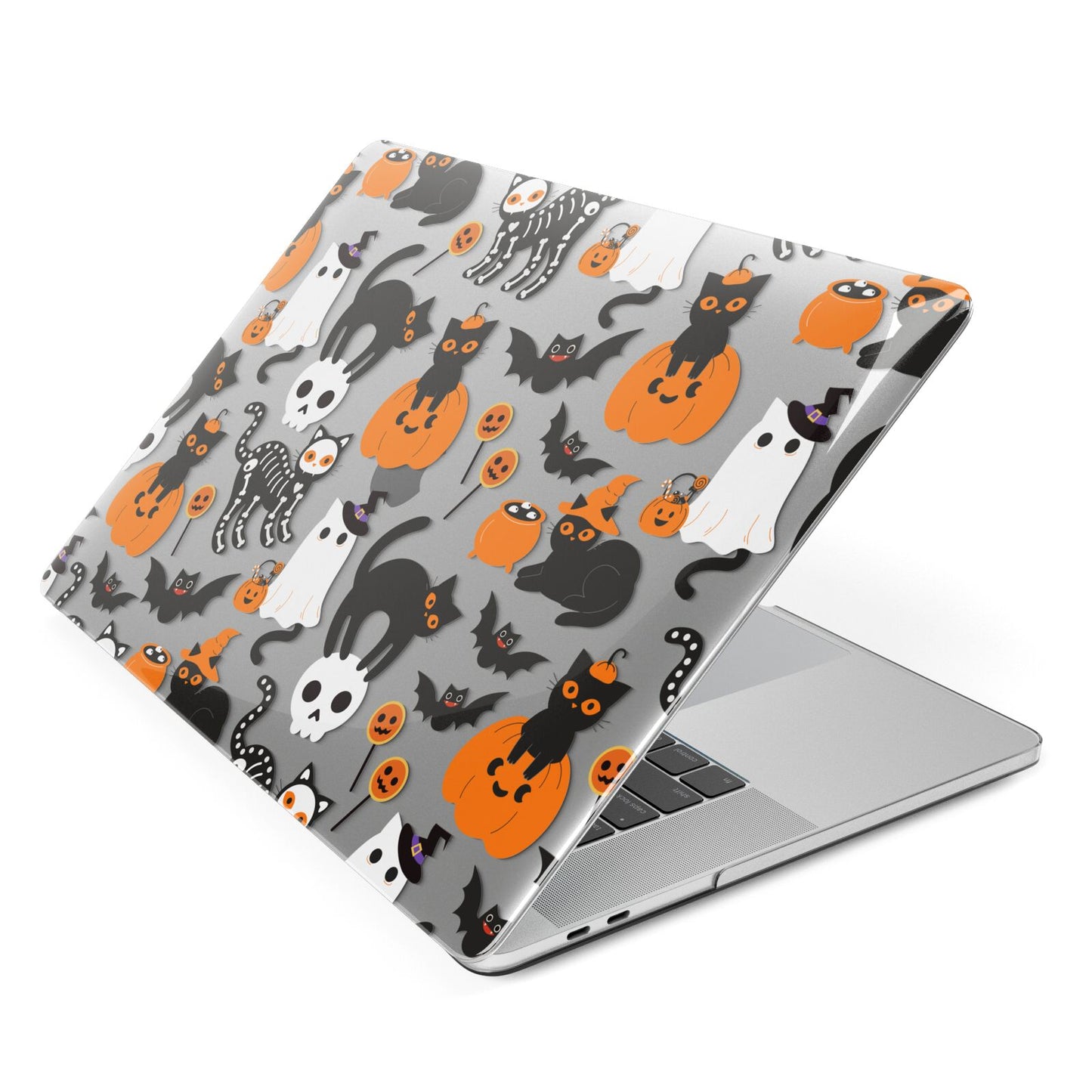 Halloween Cats Apple MacBook Case Side View