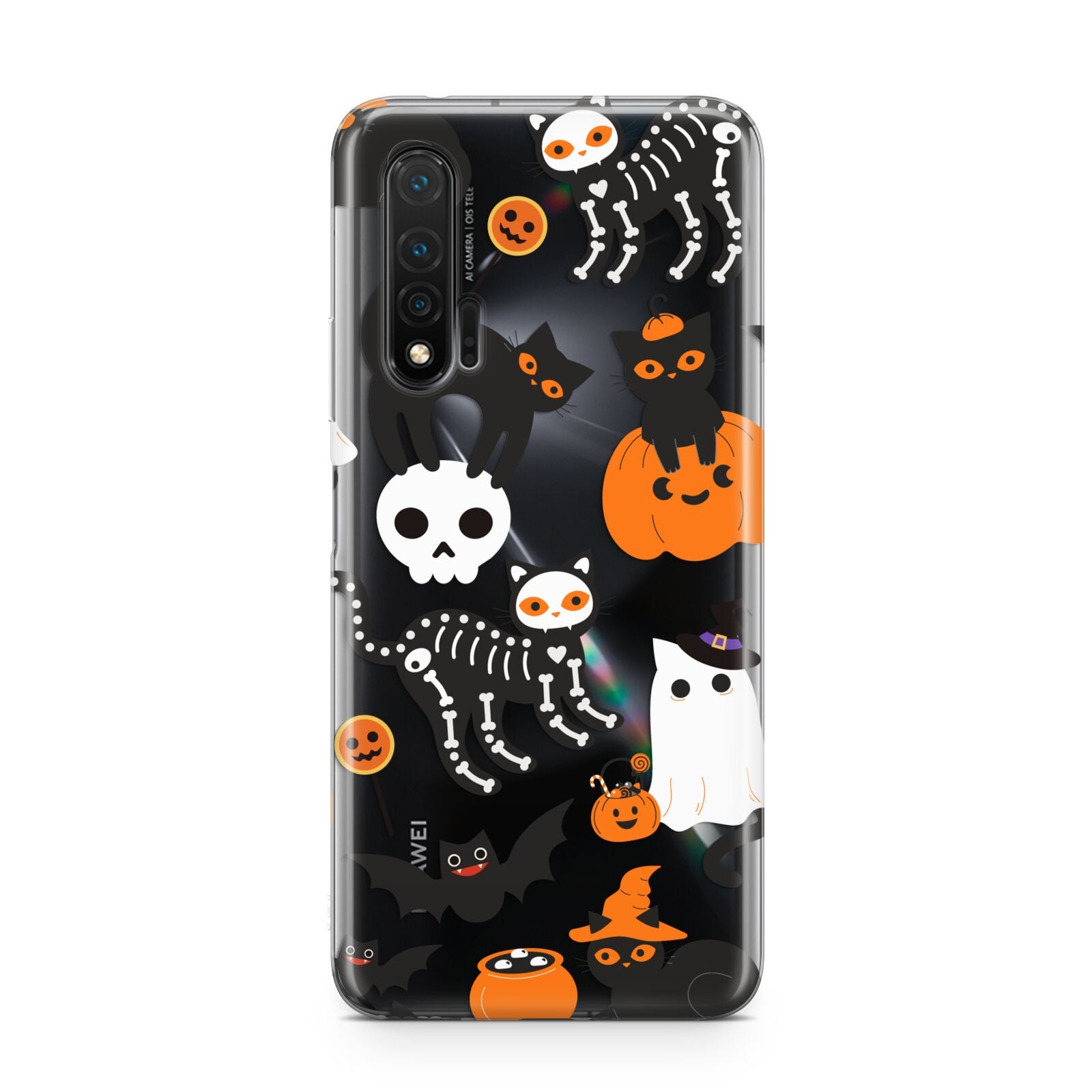 Halloween Cats Huawei Nova 6 Phone Case