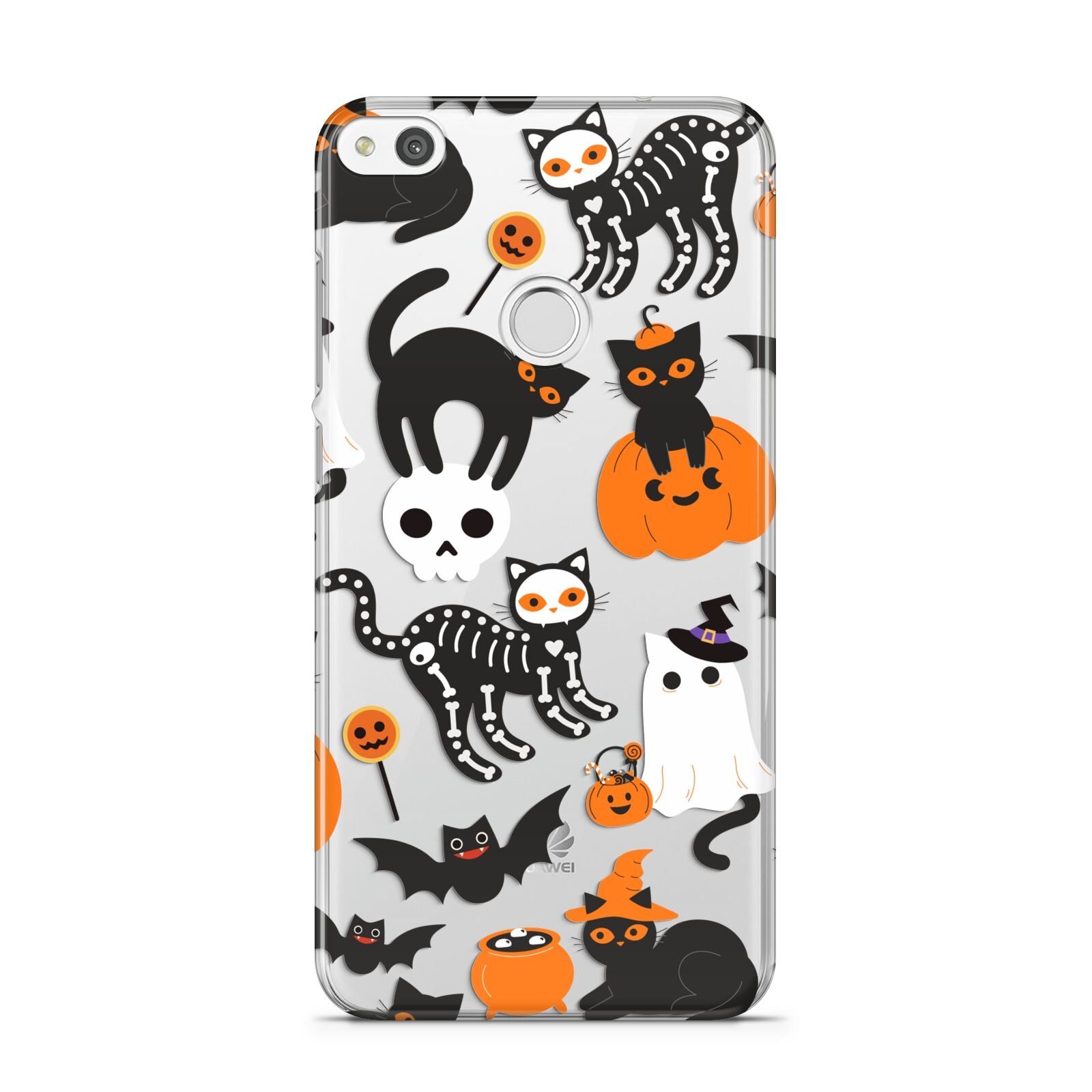 Halloween Cats Huawei P8 Lite Case