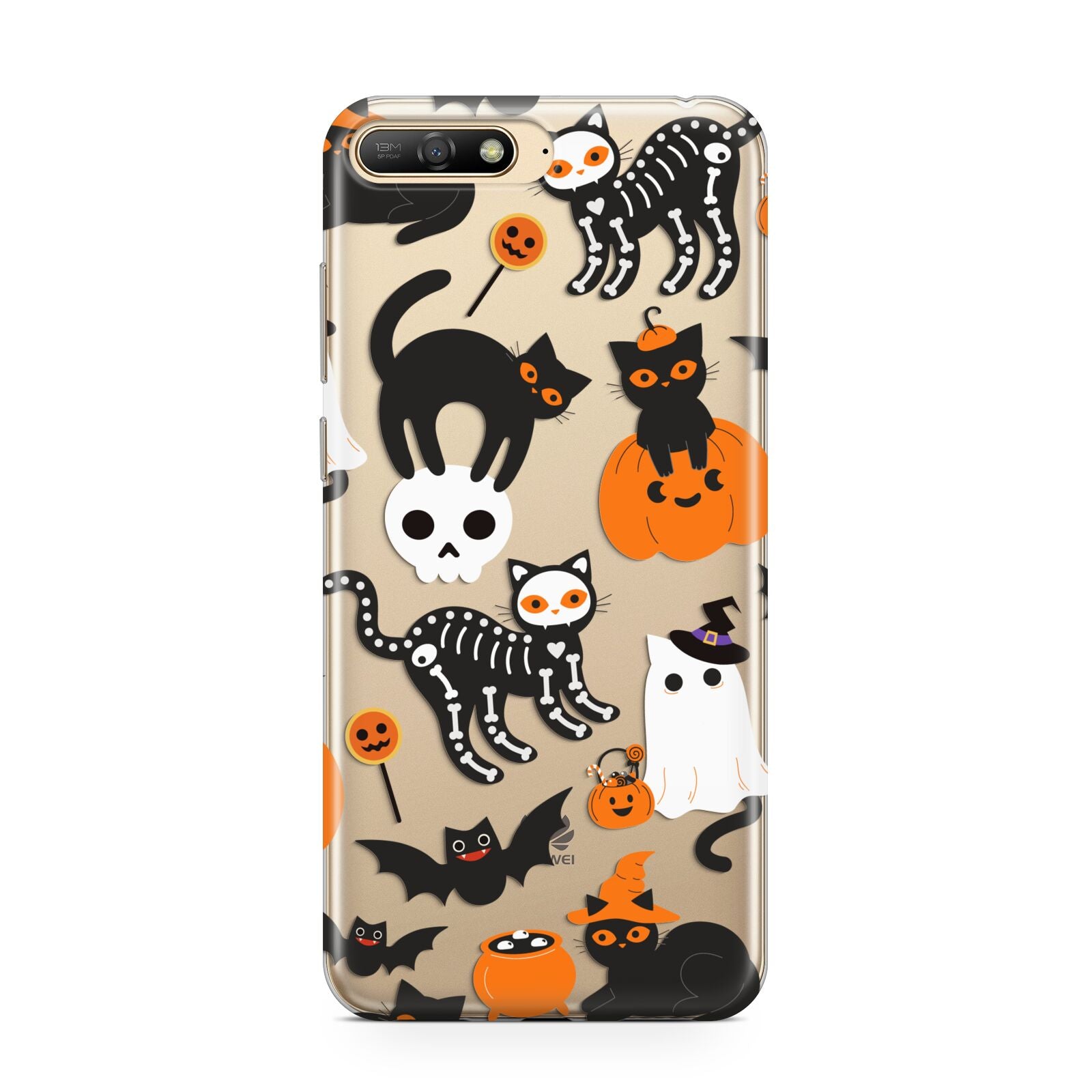 Halloween Cats Huawei Y6 2018