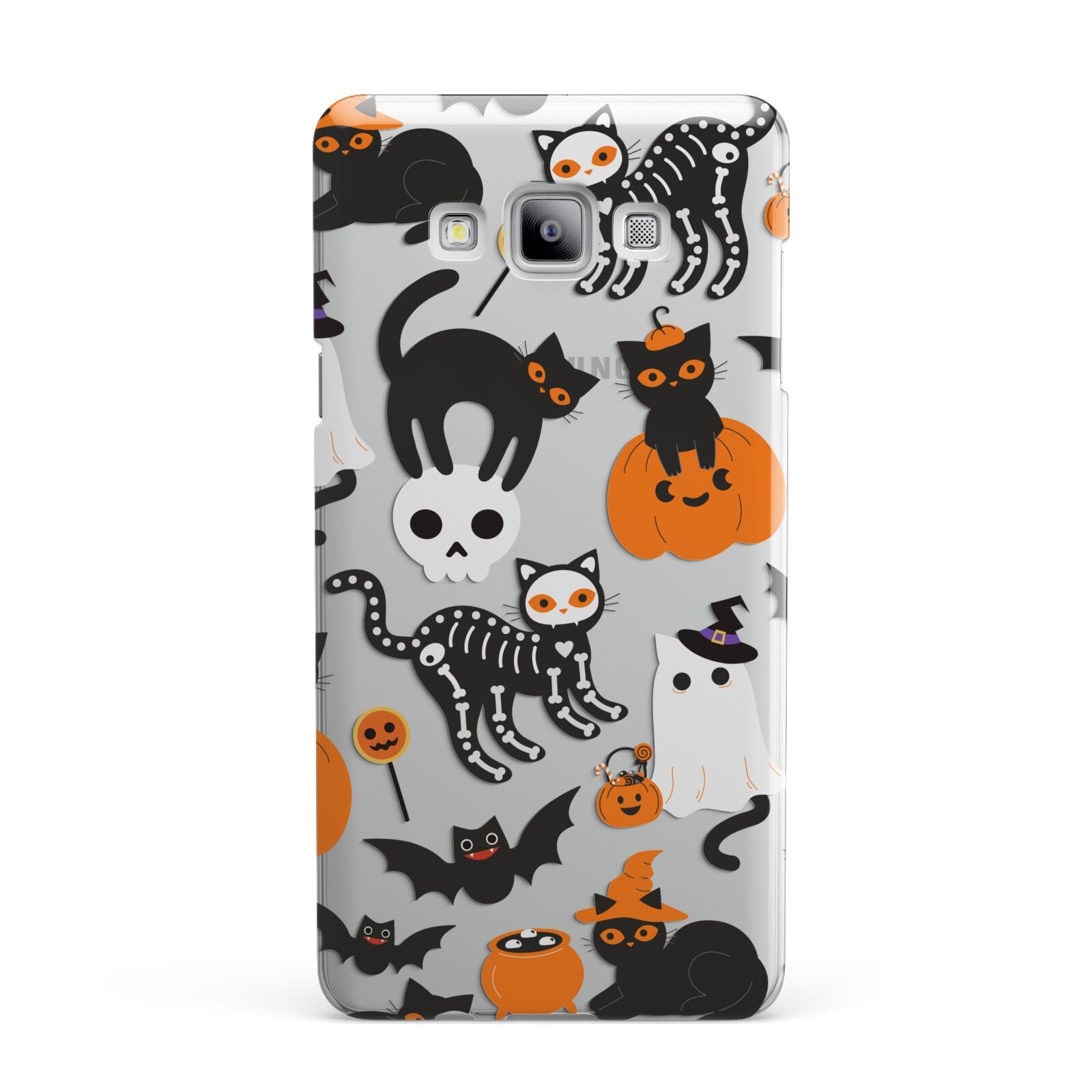 Halloween Cats Samsung Galaxy A7 2015 Case