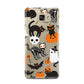 Halloween Cats Samsung Galaxy A7 2016 Case on gold phone