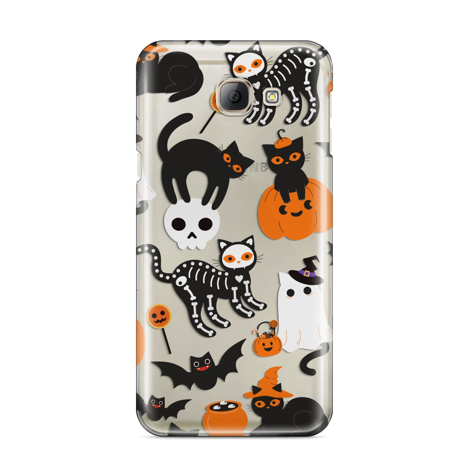 Halloween Cats Samsung Galaxy A8 2016 Case