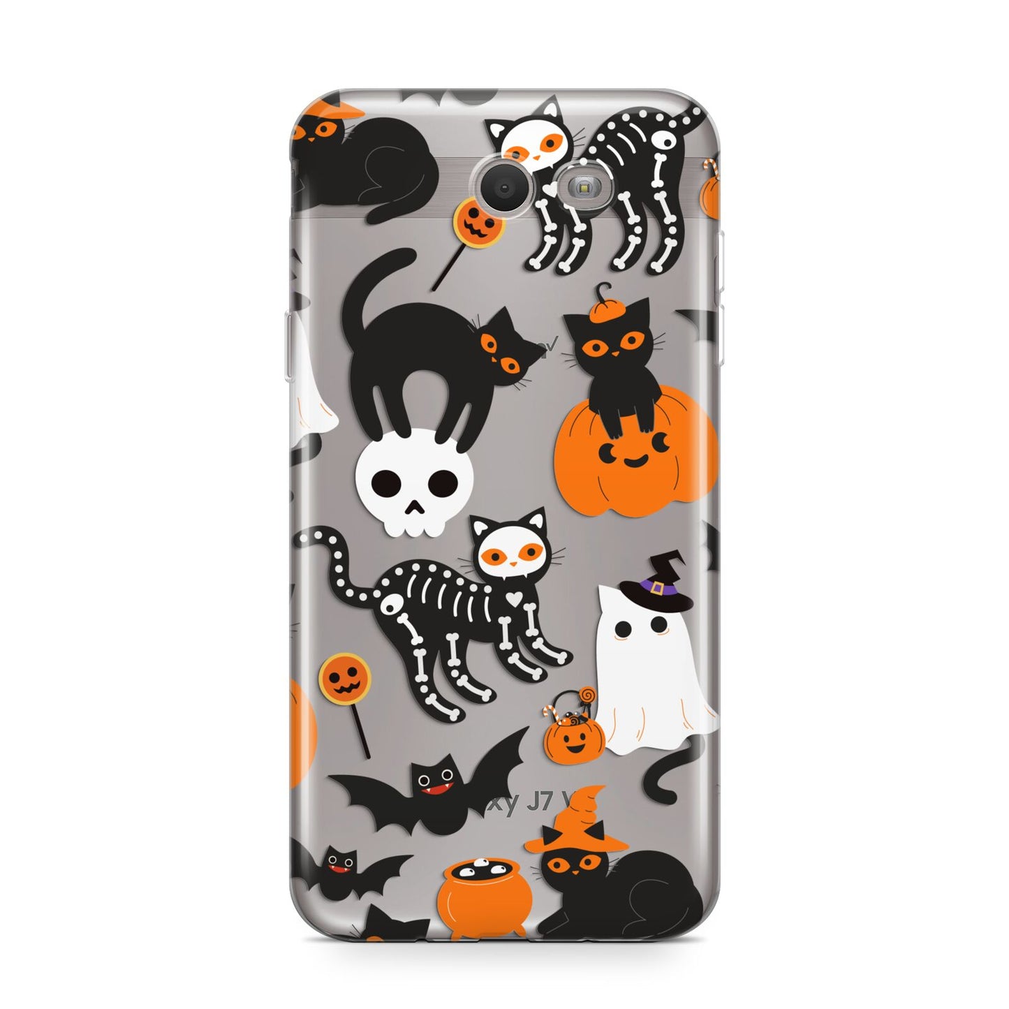 Halloween Cats Samsung Galaxy J7 2017 Case