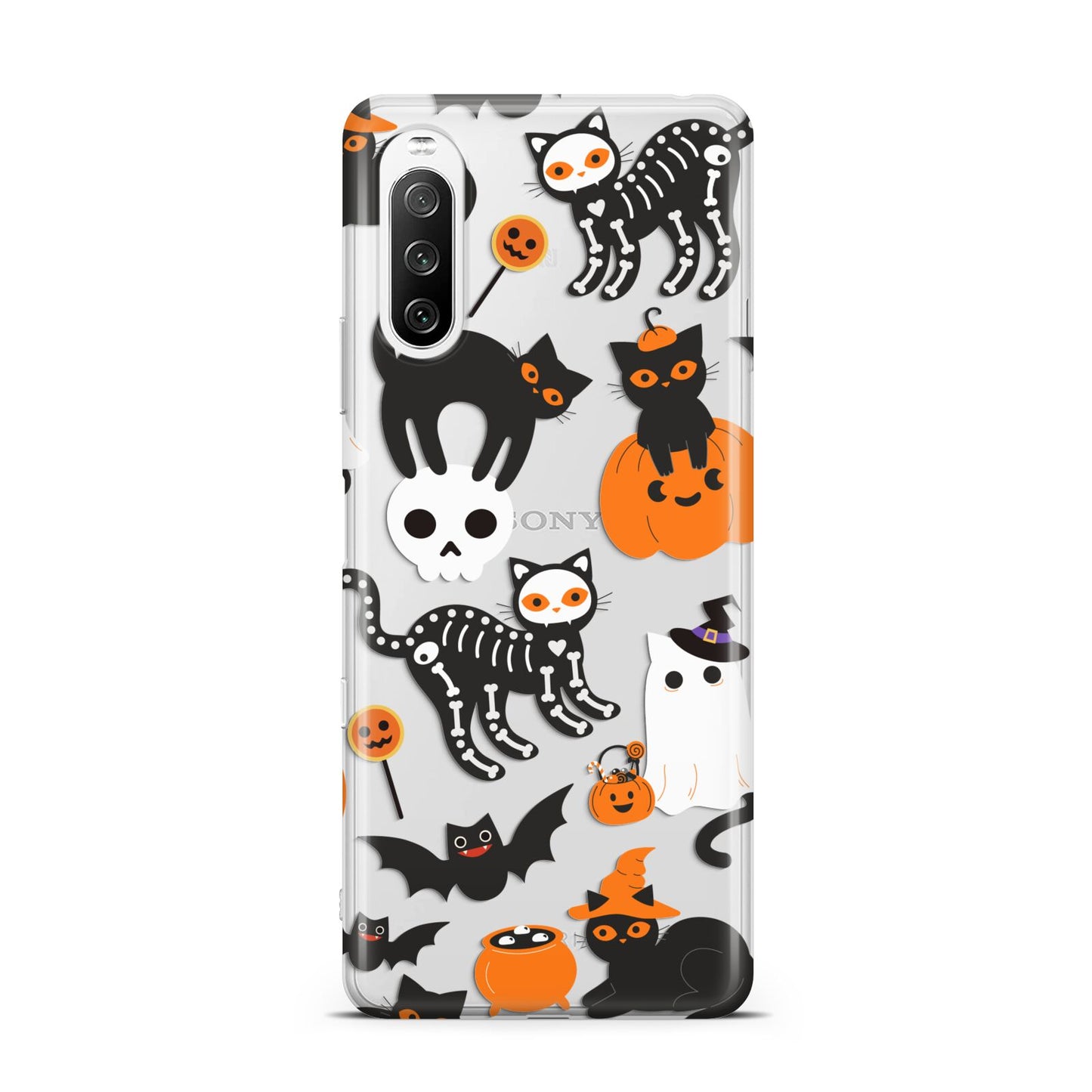 Halloween Cats Sony Xperia 10 III Case
