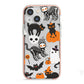 Halloween Cats iPhone 13 Mini TPU Impact Case with Pink Edges